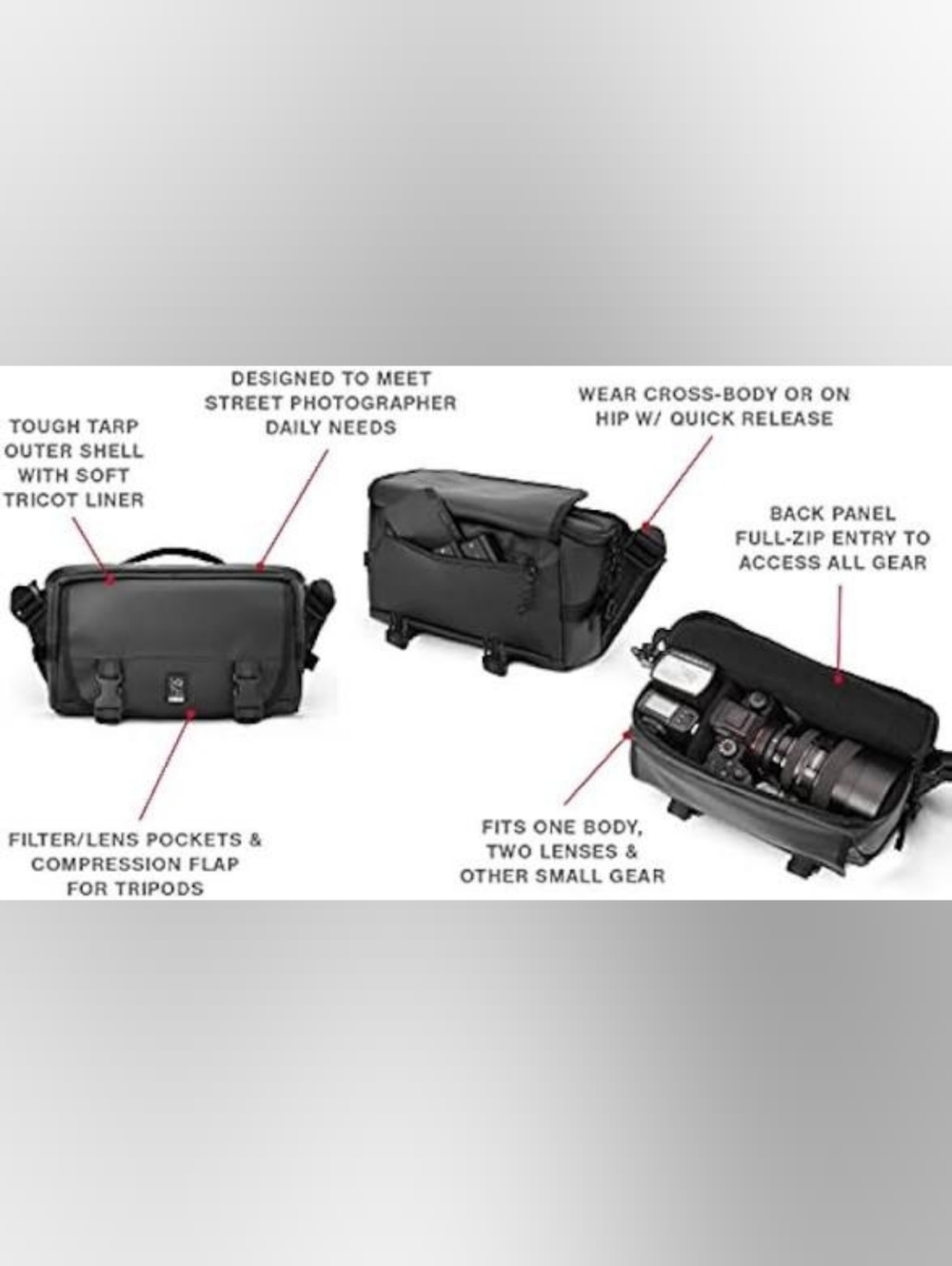 Chrome Industries Niko Camera Sling 2.0 - Picture 7 of 7